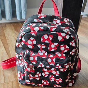 Disney Parks Minnie Bows Mini Backpack